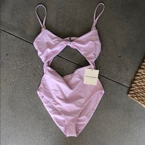Mara Hoffman cutout one piece suit